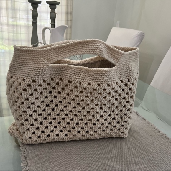 Hand crochet bag - Picture 3 of 6